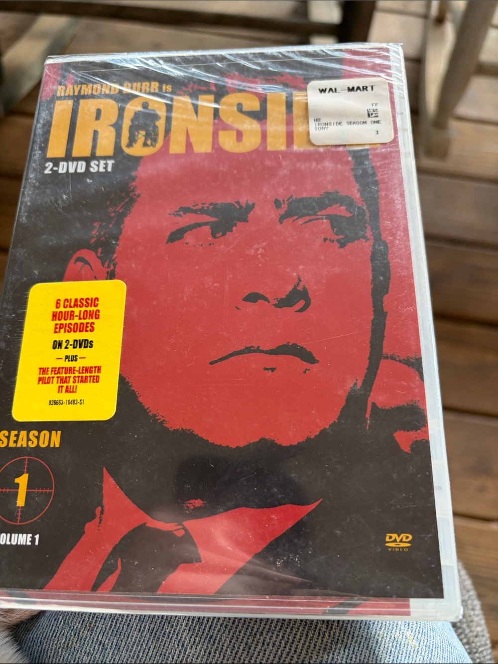 Ironside Season 1 DVD Set - Red & Black